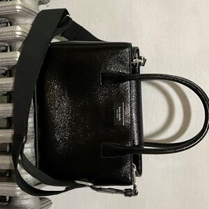 Kate Spade Glossy Black Satchel
